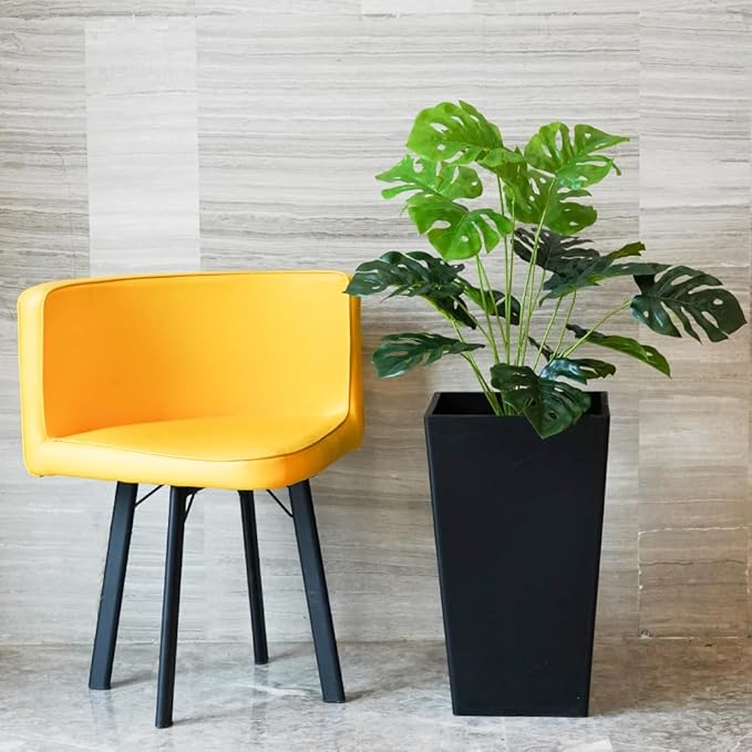 Melorca&Guilla Artificial Plants 2PCS 30“Large Fake Monstera Plants,Faux Tropical Palm Plant,Tall Artificial Tree Greenery Shrubs Bushes for Garden Porch Window Box Shop Office Home Décor-Ruum Studio Home