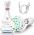 KTS Smart Cupping Therapy Set with Clean Base, 4-in-1 Electric Cupping Therapy Massager, Multi-Function Vacuum Therapy for Pain Relief, Blood Circulation-Ruum Studio Home