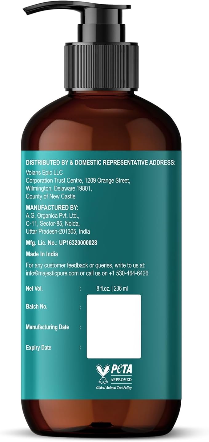 MAJESTIC PURE Vitamin E 70k Blend Massage Oil for Massage Therapy - Refreshing, and Relaxing - Natural Oils with Sweet Almond, Jojoba, Argan & Avocado - for All Skin Types - Men and Women - 8 fl oz-Ruum Studio Home