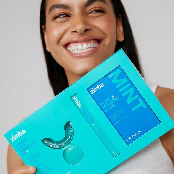 New Zimba Ultimate Whitening Kit | Cordless LED Accelerator Light, Whitening Strips, and Whitenig Pen-Ruum Studio Home