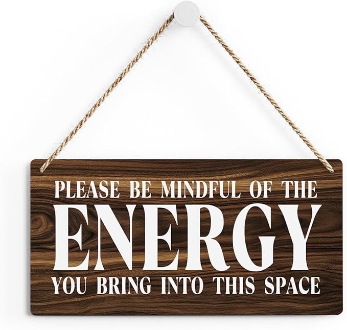Inspirational Zen Wall Art, Positive Affirmations Wall Decor, Meditation Room Decor Spa Decor Spiritual Wall Art Decor Hanging Sign Wood Plaque Block for Home Office Bathroom Bedroom-Ruum Studio Home