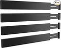 BAMEOS Drawer Dividers Bamboo Separators Organization Expandable Organizers for Kitchen Bedroom Bathroom Dresser Office 4-pack-Ruum Studio Home