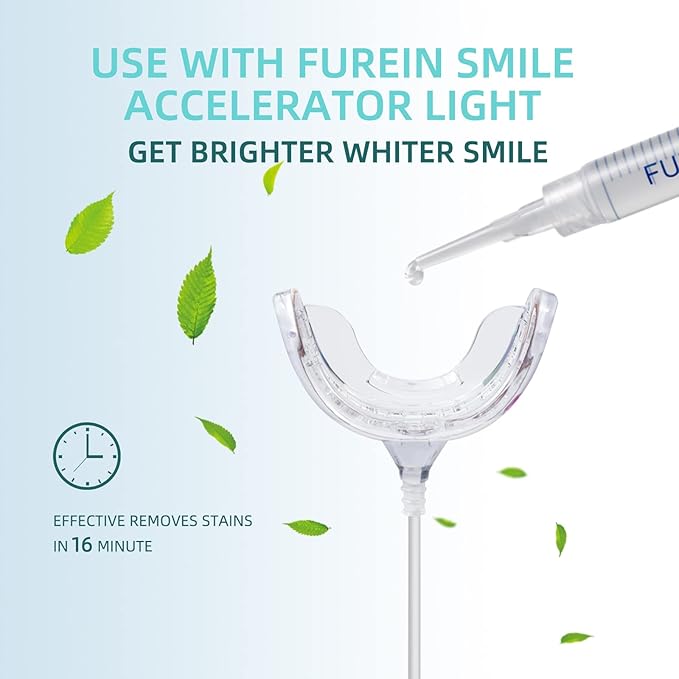 Teeth Whitening Gel Refills 10PCS Tooth Whitener 48+ Treatments -Removes Years of Stains 35% Carbamide Peroxide-Ruum Studio Home