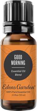 Edens Garden Good Morning Essential Oil Blend- 100% Pure Premium Grade, Undiluted, Natural, Therapeutic, Aromatherapy, The Best for Diffusing, Skin, Candle, Humidifiers 10 ml (.33 fl oz)-Ruum Studio Home