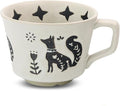 Ceramic Coffee Mug, 12 oz Novelty Unique Teacup with Large Handle, Stoneware Cup for Tea Mocha Latte Cappuccino Espresso (Fox)-Ruum Studio Home