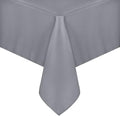 sancua Rectangle Tablecloth - 54 x 120 Inch - Water Resistant Spill Proof Washable Polyester Table Cloth, Decorative Fabric Table Cover for Dining Tables, Buffet Parties and Camping, Light Grey-Ruum Studio Home