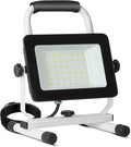 UFOND 4000 Lumen LED Work Light with Stand,40W Waterproof Portable Flood Lights, Worklight Brightness Angle Adjustable, with Switch Power Cord, Suitable for Construction Sites, Garage Workshop-Ruum Studio Home