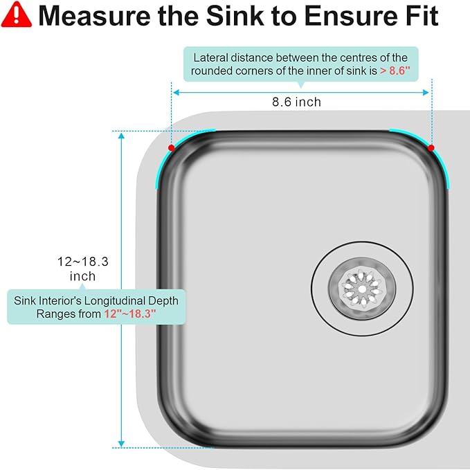GSlife Expandable in Sink Dish Drying Rack Small with Silicone Mat - Stainless Steel Capacity Adjustable Over The Sink Dish Rack with Utensil Holder for Counter or Inside Sink (12.4" -16.8"), Silver-Ruum Studio Home