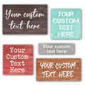 Custom Wood Signs Personalized | Farmhouse Decor | Personalized Signs | Personalized Rustic Wood Signs | Father's Day Gift | Custom Sign | Ready to Hang! (7.25x12 Inches)-Ruum Studio Home