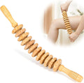 Curved Wood Therapy Massage Roller Tools,Wooden Lymphatic Drainage Massager,Cellulite Massage Tool & Muscle Roller Stick for Cellulite Reduction,Muscle Tension and Body Shaping-Ruum Studio Home