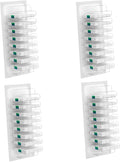 Disposable Toilet Brush with Replaceable Heads, Wall-Mounted Holder, Hygienic Bathroom Cleaning Tool (32 Refills)-Ruum Studio Home