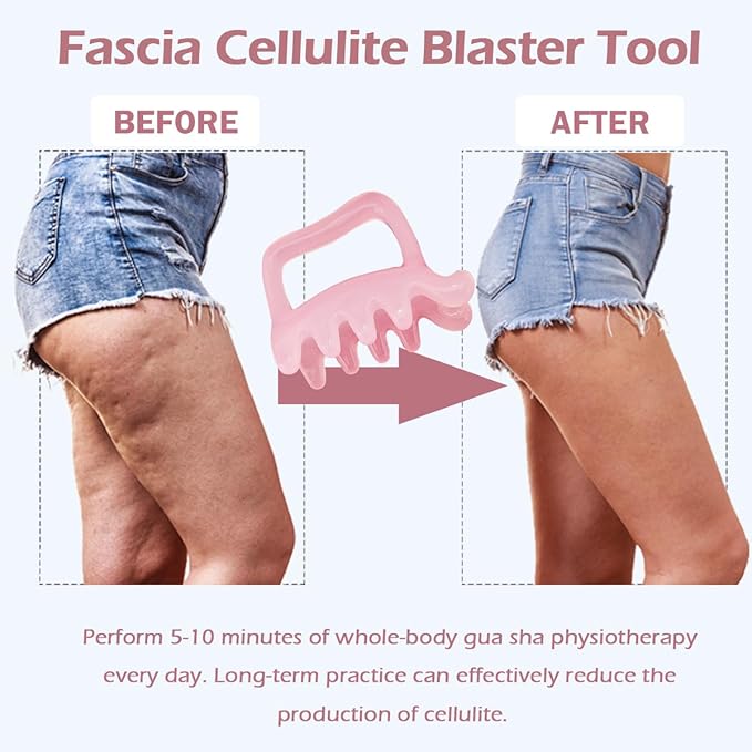 Fascia Massage Tool for Cellulite Trigger Point Tool Blaster Massager for Deep Myofascial Tissue Body Release Muscle Knot Cellulite Remover-Ruum Studio Home