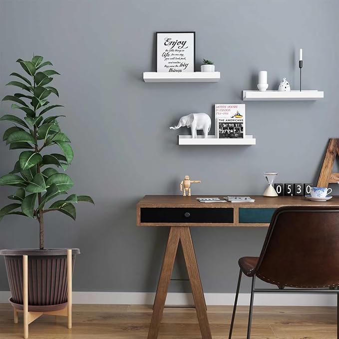 Large-Planter-Indoor-Outdoor Plant Pots, 14 inch 4 Pack Plastic Flower Pots with Saucer And Drainage Holes, Modern Garden Planters For Planting Medium Large Plants， Decorative Resin Garden Pots-Ruum Studio Home