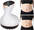 Lymphatic Drainage Massager, Cellulite Massage Tool Helps Reduce Stretch Marks & Cellulite Remover, for Belly, Legs, Arms, 30 Levels Microcurrent, Red Light, Heat and Vibration Body Engraving Machine-Ruum Studio Home