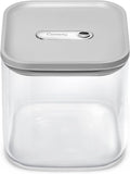 Caraway 2.5qt Glass Airtight Food Storage Container with Lid – Non-Toxic, BPA-Free Kitchen Storage Container – Stackable, Space-Saving Airtight Container for Dry Goods and More - Gray-Ruum Studio Home