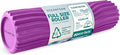 Oceanfoam Tidal Roller - Magenta - Muscle Massage Foam Roller for Back Pain & Stretching - Firm and Ergonomic Wide Wave Textured - Yoga, Athletics, & Wellness - Full Size, 20" x 5"-Ruum Studio Home