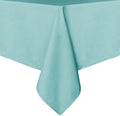 sancua Rectangle Tablecloth - 60 x 120 Inch - Stain and Wrinkle Resistant Washable Polyester Table Cloth, Decorative Fabric Table Cover for Dining Tables, Buffet Parties and Camping, Turquoise-Ruum Studio Home