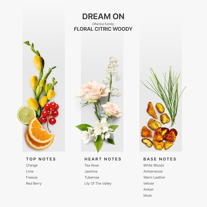 Aromaplan Hotel Scents Dream On 16 Fl Oz (473ml), Home Luxury Aroma & Hotel Diffuser Oil- Hotel Diffuser Oil for Aromatherapy- USA Made, Bigger Bottle, Bolder Aroma & Longer Lasting-Ruum Studio Home