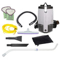 ProTeam Vacuum Backpack, ProVac FS 6 Commercial Backpack Vacuum Cleaner with HEPA Media Filtration and Small Business Kit, 6 Quart, Corded-Ruum Studio Home