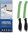 Crevice Cleaning Brushes, Cleaner Scrub Brush Tool for Hard to Reach Tight Space, Home Essentials, Cleaning Supplies for Shower, Bathroom, Kitchen, Toilet, Window-Ruum Studio Home