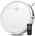 ILIFE V2 Robot Vacuum Cleaner, Tangle-Free Suction, 120 Mins Runtime, Slim, Self-Charging Robotic Vacuum Cleaner, Ideal for Pet Hair and Hard Floors-Ruum Studio Home