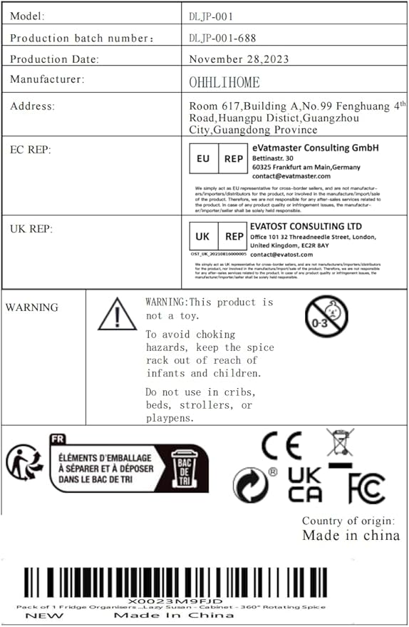 1 Pack 10 Inch Non-Skid Lazy Susan Turntable Organizers - Spinning Rack for Pantry Organization and Storage, Kitchen, Cabinet, Fridge, Bathroom Vanity, Countertop, Under Sink Organizing, Spice Rack-Ruum Studio Home