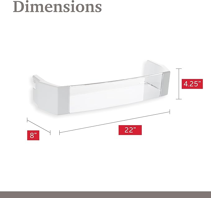 Refrigerator Door Shelf-Ruum Studio Home