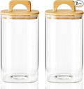 Sweejar 2 qt Glass Food Storage Jars with Airtight Lid, Half Gallon Laundry Pods Container, 64 oz Glass Jars for Laundry Room Organization, 2 Pack-Ruum Studio Home