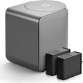 Airthereal Revive Electric Kitchen Composter, SHARKSDEN Tri-Blade, Turn Food Waste and Scraps into Dry Compost Fertilizer for Plants, R500 Gray-Ruum Studio Home
