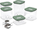 Caraway 14-Piece Glass Airtight Food Storage Containers with Lids – Non-Toxic, BPA-Free Kitchen Storage Containers – Stackable, Space-Saving Airtight Containers for Dry Goods and More - Sage-Ruum Studio Home