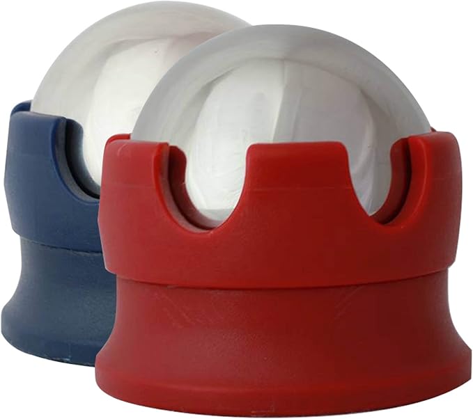 Massage Ball Hot Cold Roller Ball - Relieve Muscle Pain Fast - Stainless Steel Gel Balls for Heat or Ice Therapy-Feet Pain-Plantar Fasciitis-Back Ache-Myofascial Release–Deep Tissue Trigger Points-Ruum Studio Home