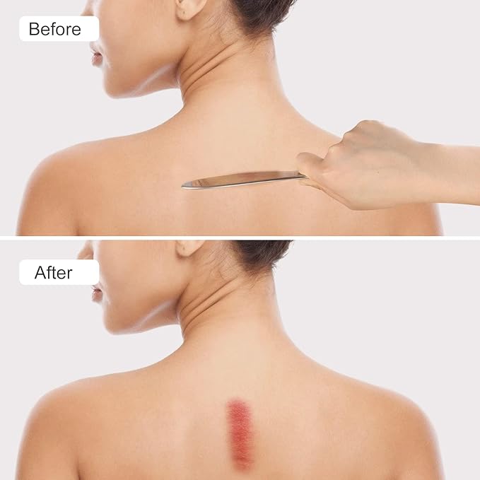 Guasha Massage Tool, Grade Stainless Steel Scraping Tool for Soft Tissue Upgrade Physical Therapy Stuff,Used for Back, Legs, Arms,Neck,Shoulder, Gua sha Tool-Ruum Studio Home