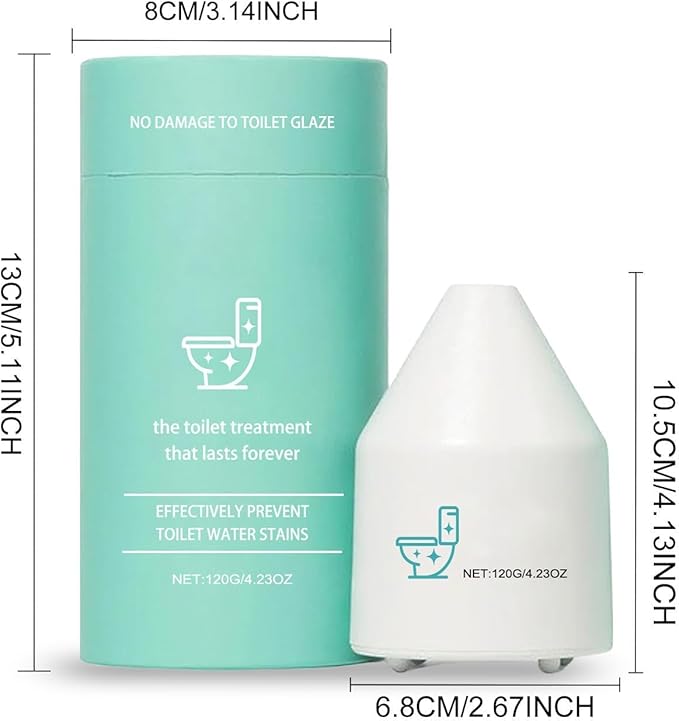 Krazy Toilet Bowl Cleaner, Crazy Klean Toilet Cleaner, Automatic Refreshes Toilets, Long-Lasting Cleane Fresh Scent, No Scrubbing Required (2)-Ruum Studio Home