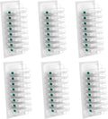 Disposable Toilet Brush with Replaceable Heads, Wall-Mounted Holder, Hygienic Bathroom Cleaning Tool (48 Box Refills)-Ruum Studio Home