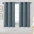 H.VERSAILTEX Blackout Curtains for Bedroom Thermal Insulated Room Darkening Living Room Curtains 63 Inch Long Grommet Privacy Protection Window Curtain Panels/Drapes for Nursery, 2 Panels,Stone Blue-Ruum Studio Home