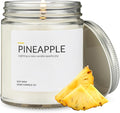 1OAK Soy Wax Scented Candles (Pineapple) - Pineapple Candle - Soy Candles for Home Scented - Tropical Candle - Hand-Poured (7oz.)-Ruum Studio Home