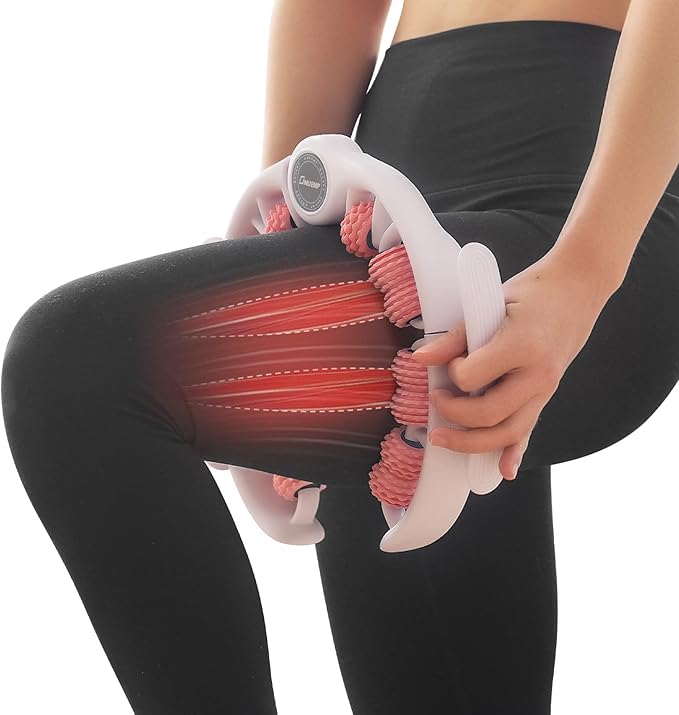 ONUEMP Cellulite Massager Roller, Cellulite Remover Muscle Roller, Fascia Massage Tool for Thigh, Leg, Waist - Anti-Celulitis, Lymphatic Drainage, Body Sculpting, Deep Tissue Pain Relief-Ruum Studio Home