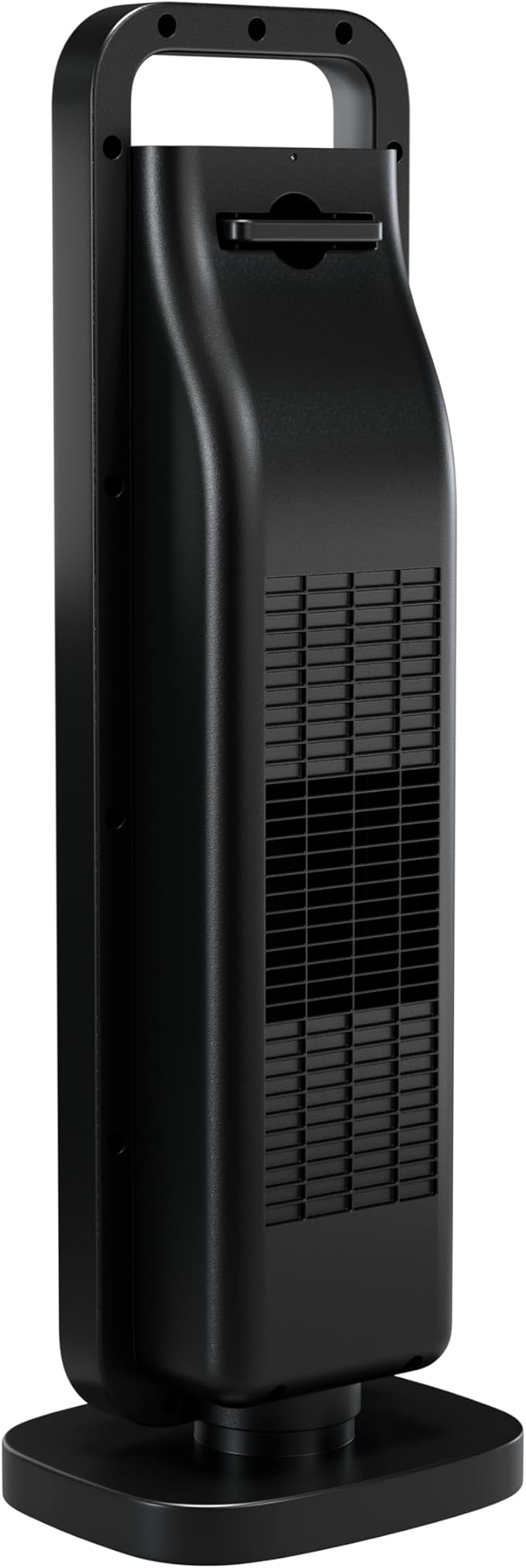 Comfort Zone Oscillating Digital Tower Heater with Remote Control for Indoor Use, Adjustable Thermostat, Timer, Overheat Protection, Tip-Over Switch, Ideal for Home, Bedroom, & Office, HT1206-GRY-Ruum Studio Home