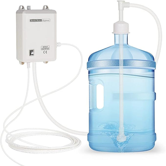 Drinking Water Dispenser Pump System Bottle Water Dispenser 5 Gallon 40PSI for Refrigerator Ice Maker Faucet Coffee/Tea Maker Single Inlet-Ruum Studio Home