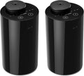 Waterless Diffuser for Essential Oil, Battery Operated Nebulizer, 0.7 Fl.Oz./ 20mL Capacity, Mini Scent Air Machine, 3 Countdown Timers & 3 Mist Levels for Home, Room, Car, Office - AN6 Black 2 Pack-Ruum Studio Home
