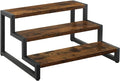 YINMIT Tiered Display Stand Riser Shelf, Wooden Spice Rack Organizer for Countertop, 3 Tier Kitchen Counter Shelf-Ruum Studio Home