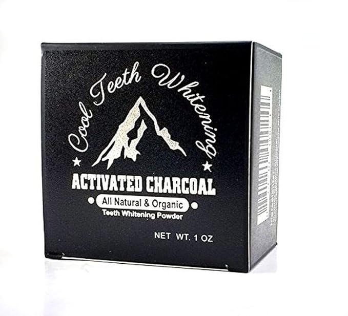 Activated Natural Organic Charcoal Toothpaste For Sensitive Tooth and Gum Powder - Whiten, Clean and Detoxify - Vegan - No Chemicals - No Bleach Whitener-Ruum Studio Home