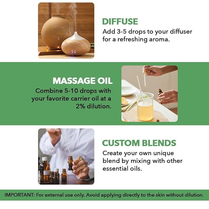 Majestic Pure Tea Tree Essential Oil with Glass Dropper - Huge 4 Fl Oz - 100% Pure and Natural Tea Tree Oil - Premium Grade Essential Oils for Diffuser, Aromatherapy, Soap and Candle Making-Ruum Studio Home