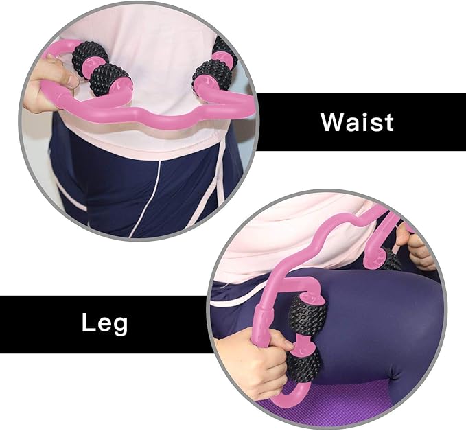 Cellulite Massage Tool Deep Fascia Massager & Dimpled Skin Remover for Legs - Anti-Cellulite Roller Tech with Lymphatic Drainage, Smooth Skin & Pain Relief for Thighs & Buttocks Sculpting-Ruum Studio Home