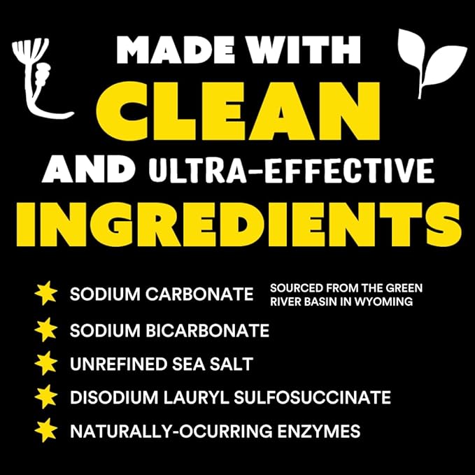Molly's Suds Unscented Super Powder Detergent | Extra Strength Laundry Soap, Stain Fighting | Sensitive Skin | Simple, Effective Ingredients | 120 Loads Total (2 Pack)-Ruum Studio Home