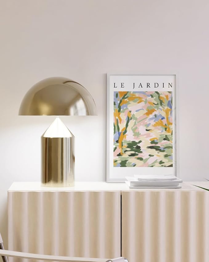 HAUS AND HUES 11x17 White Picture Frame - 11X17 Poster Frame - Aluminum, Vertical & Horizontal Hang, Shatterproof Plexiglass, Perfect for Home, Room, Office (11x17 in, White)-Ruum Studio Home
