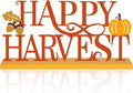COCHIE Metal Happy Harvest Sign, Orange Fall Decorations for Home, Office, Shelf, Mantel, Indoor, Autumn Pumpkin Decoration, Hello Fall Leave Decor (Harvest)-Ruum Studio Home