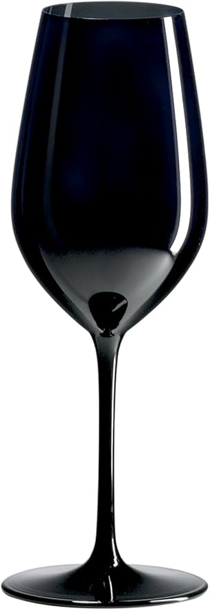 Double Blind Black Wine Glasses, Made in Europe, Set of 4, Voted Best Wine Gift 2024 by Food & Wine Magazine,16 Oz, 100% Lead-Free Crystal, Gift-Boxed-Ruum Studio Home
