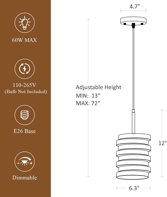 Modern Farmhouse Pendant Lights Kitchen Island, Industrial Multiple Rings Hanging Pendant Light Fixtures for Sink Bar Entrance Bathroom Hallway, Black with Gold Interior-Ruum Studio Home