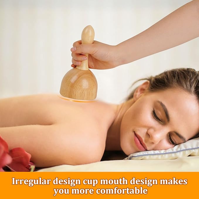 Liitrton Wood Therapy Fasci Massage Tools Curved Wooden Massage Roller Cellulite Reduction and Muscle Tension (Wood 3-in-1)-Ruum Studio Home